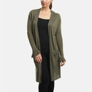 Joseph A ruffle cuff cardigan